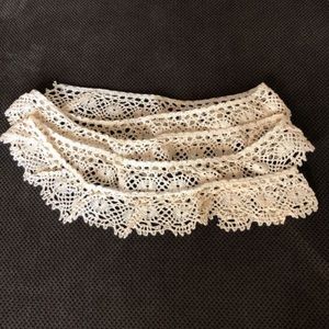 Vintage Cream Cottagecore Lace Trim